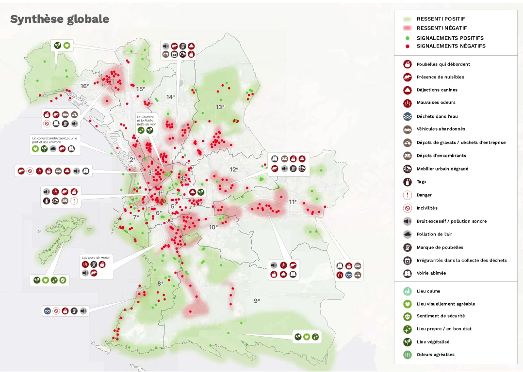 Synthèse globale cartographique