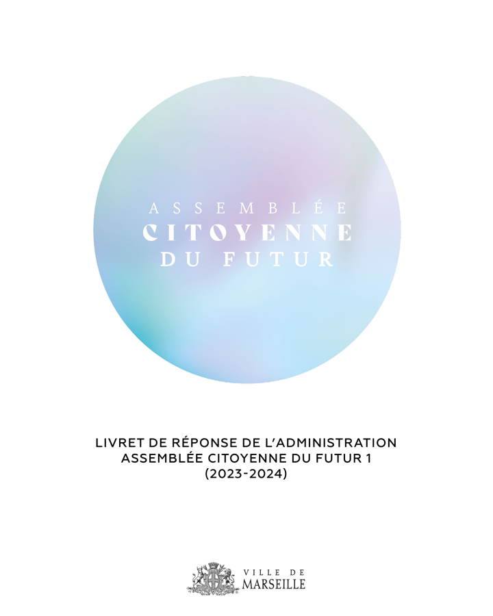 Livret de réponse de l’administration