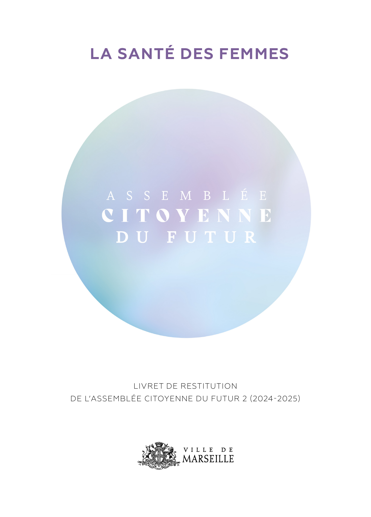 Livret de restitution ACF 2 – Santé des femmes